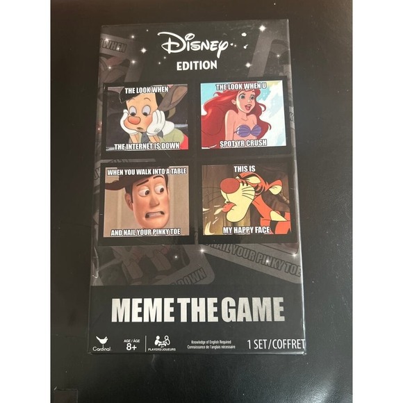 Cardinal Other - Disney Edition Meme The Game Cardinal Ages 8 Plus